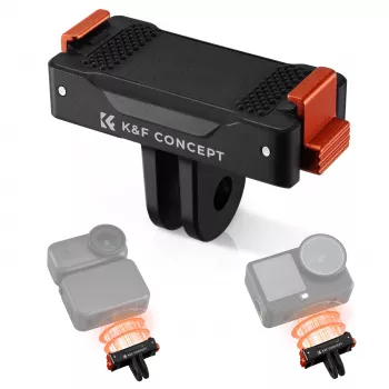 Suporte magnético de fecho rápido com íman para DJI Osmo Action 6 / Nano / montagem GoPro KF12.0030