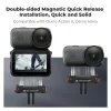 KF Pack de 2 suportes magnéticos de libertação rápida para DJI Osmo Action 6 / Nano, GoPro e 1/4 de polegada (KF12.0029)