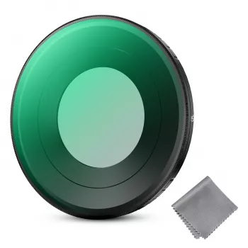 K&F Concept Nano-X Filtro polarizador circular (CPL) 8K Ultra HD com estojo para Insta360 GO Ultra KF12.0011