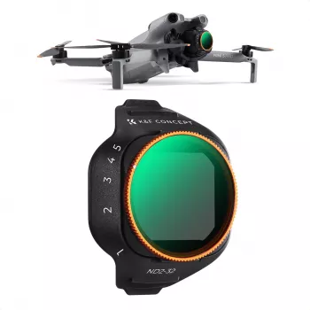 Filtro ND variável KF ND2-ND32 para drone DJI Mini 5 Pro, vidro AGC