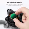 Filtro ND variável KF ND2-ND32 para drone DJI Mini 5 Pro, vidro AGC