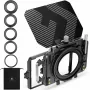 KF Matte Box quebra-luz proteção de objetiva 67-95mm para câmara filmadora K&F