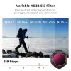 Filtro ND variável KF ND32-ND512 para drone DJI Mini 5 Pro, vidro AGC, KF02.0004