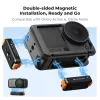 Suporte magnético de troca rápida com rosca de 1/4 de polegada para DJI Osmo Action 6 / Nano / Kf12.0028