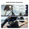KF gaiola de câmara com suporte de moldura para DJI Osmo Action 6, metal, preto, KF12.0026