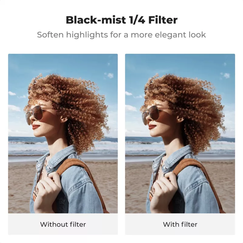 Filtro K&F Concept Nano-X Black Diffusion 1/4 para DJI Osmo Nano com estojo