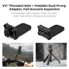 KF Concept KF12.0050 Adaptador de montagem vertical magnético com rosca de 1/4 de polegada para DJI Osmo Nano / Xtra Atto