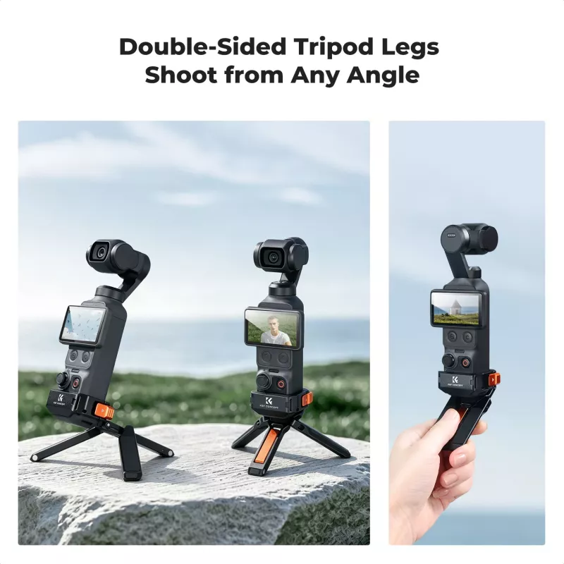 KF KF20.0022 Caixa magnética e suporte para tripé para DJI Osmo Pocket 3 / 4