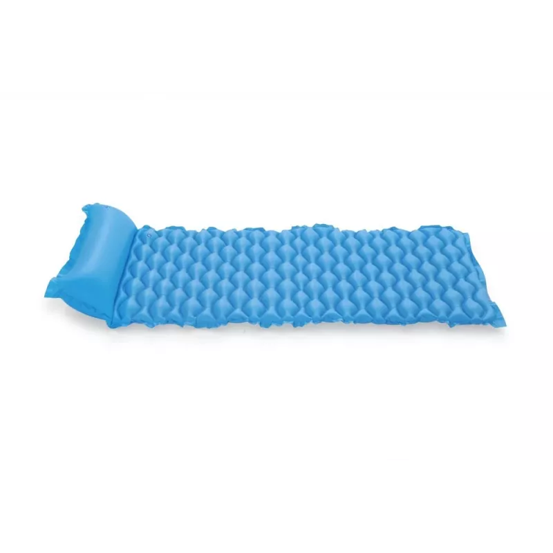 Colchão insuflável Bestway 213 x 86 cm Pavillo Roll & Relax individual azul-escuro/cinzento