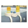 Suporte para copos Bestway Flowclear para piscina pack de 2 cinzento/azul
