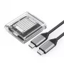 Orico TC20-M2-10G Caixa SSD M.2 NVMe USB-C 3.2 - transparente