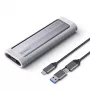 ORICO AXM2-G2 Caixa M.2 NVMe USB-C 10Gbps - cinzento