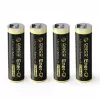 ORICO Ener-G EG5C Pilha AA LiPo recarregável 1,5 V 2100 mWh com cabo de carregamento USB-C, pack de 4