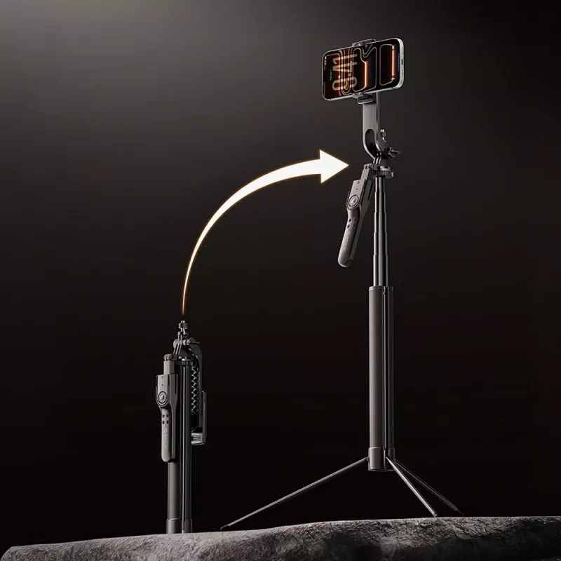 ORICO SPM170 Bastão de selfie com tripé e disparador remoto Bluetooth, parafuso universal de 1/4