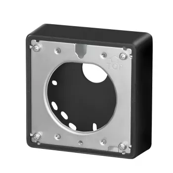 i-PRO WV-QJB500-B Caixa de ligação para câmaras Série S e Série U, Preto, IP66, IK10
