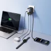 Baseus PicoGo AG11 45W Adaptador de viagem universal 6-em-1 com cabo USB-C retrátil - Preto