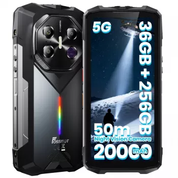 FOSSIBOT F113 Smartphone, Cinzento
