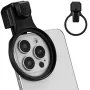 K&F Concept Suporte de clipe para smartphone para filtros de 58mm e objetivas - Preto