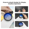K&F Concept Suporte de clipe para smartphone para filtros de 58mm e objetivas - Preto