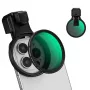 Filtro ND Variável K&F Concept ND2-ND32 58mm Clip-On para Smartphone