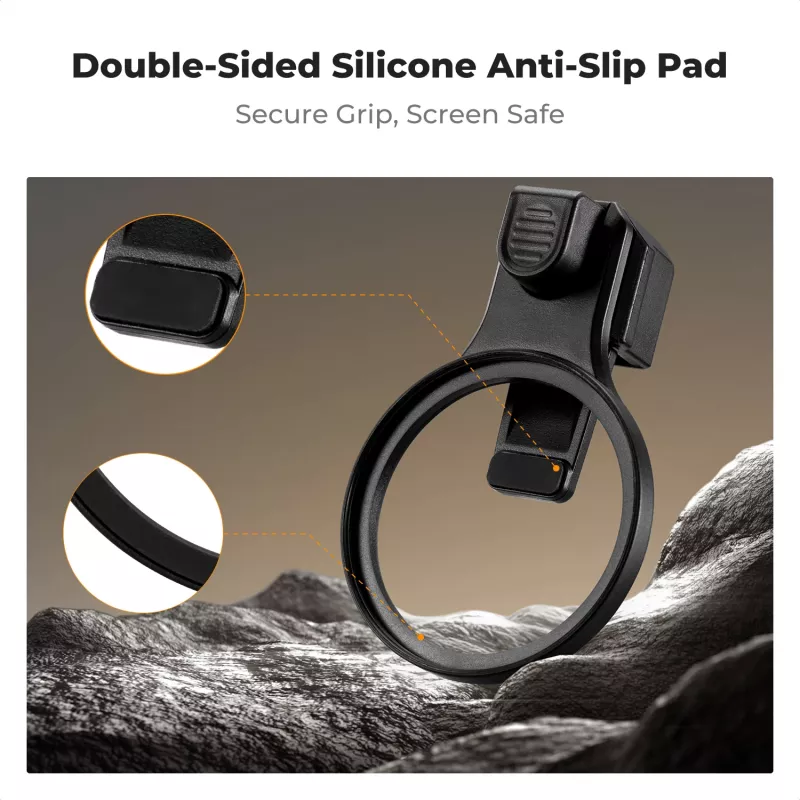 Filtro ND Variável K&F Concept ND2-ND32 58mm Clip-On para Smartphone
