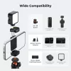 Mini Tripé e Pau de Selfie KF 65 cm Cabeça 360° Suporte para Telefone KF09.180S1 Preto