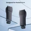 Capa Protetora Rígida em PC KF para DJI Osmo Pocket 3/4 com Alça - Preto