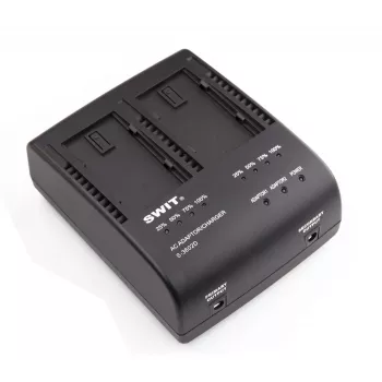 SWIT S-3602D carregador de baterias de iões de lítio
