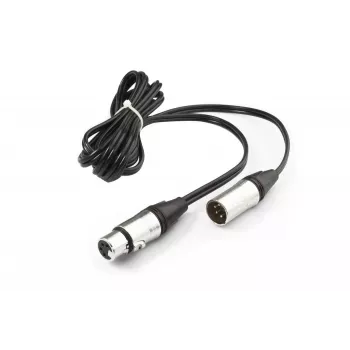 SWIT ELECTRONICS S-7102 Cabo de alimentação DC XLR de 4 pinos 3m para equipamentos profissionais de vídeo e radiodifusão
