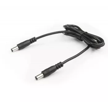 SWIT ELECTRONICS S-7108 Cabo de alimentação DC 0,6m fichas 5,5mm/2,1mm macho-macho