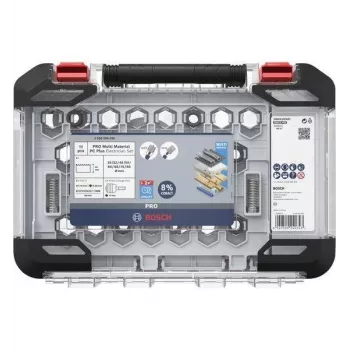 Bosch Professional Progressor Multi Material PC Plus Conjunto de serras copo 11 peças