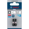 Bosch Professional Impact Control Bit de impacto Hex H5 conjunto de 2 (2608522556)