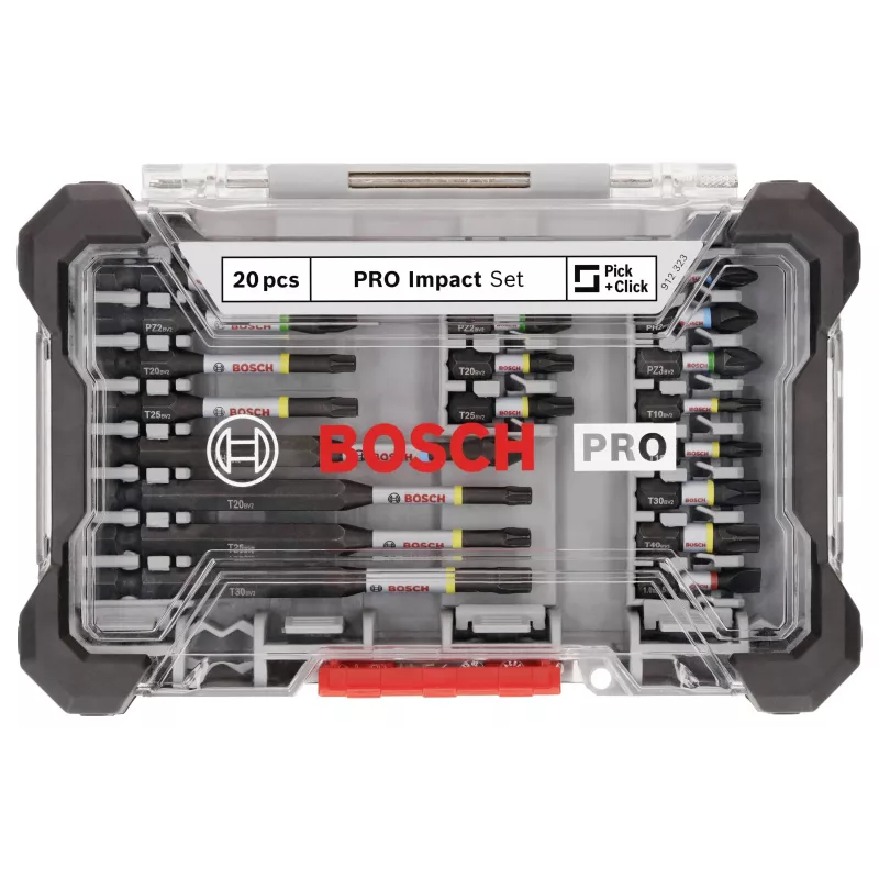 Bosch PRO Conjunto de bits de impacto 20 peças (2608521U74)