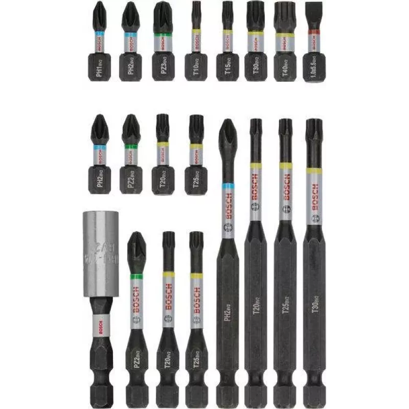 Bosch PRO Conjunto de bits de impacto 20 peças (2608521U74)