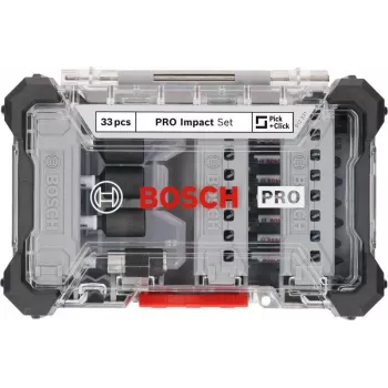 Bosch PRO Conjunto de bits de impacto 33 peças (2608521U76)