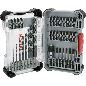 Bosch PRO Conjunto de brocas de percussão e bits 35 peças (2608521U81)