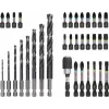 Bosch PRO Conjunto de brocas de percussão e bits 35 peças (2608521U81)
