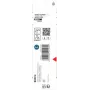 Bosch 2608577838 Conjunto de brocas helicoidais HSS 4 x 43 x 75 mm, 2 peças