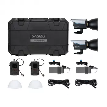 Nanlite FC-120B 2KIT-PT Conjunto de Iluminação LED Bi-Color