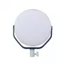 Nanlite miro 60C Painel de luz LED redondo a cores, azul meia-noite