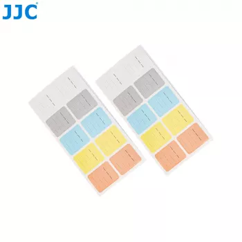 JJC 120x Etiquetas Autocolantes para Cartões de Memória SD MicroSD CF XQD