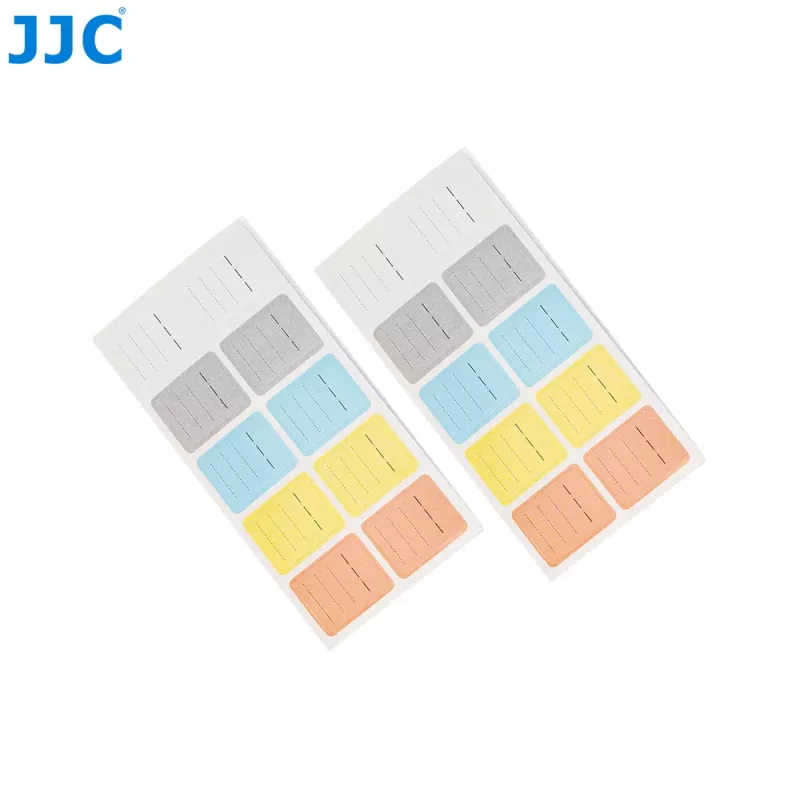 JJC 120x Etiquetas Autocolantes para Cartões de Memória SD MicroSD CF XQD