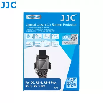 JJC 4x Protetor de Ecrã de Vidro Temperado para LCD do Gimbal DJI RS 3 / RS 3 Pro / RS 4 / RS 4 Pro