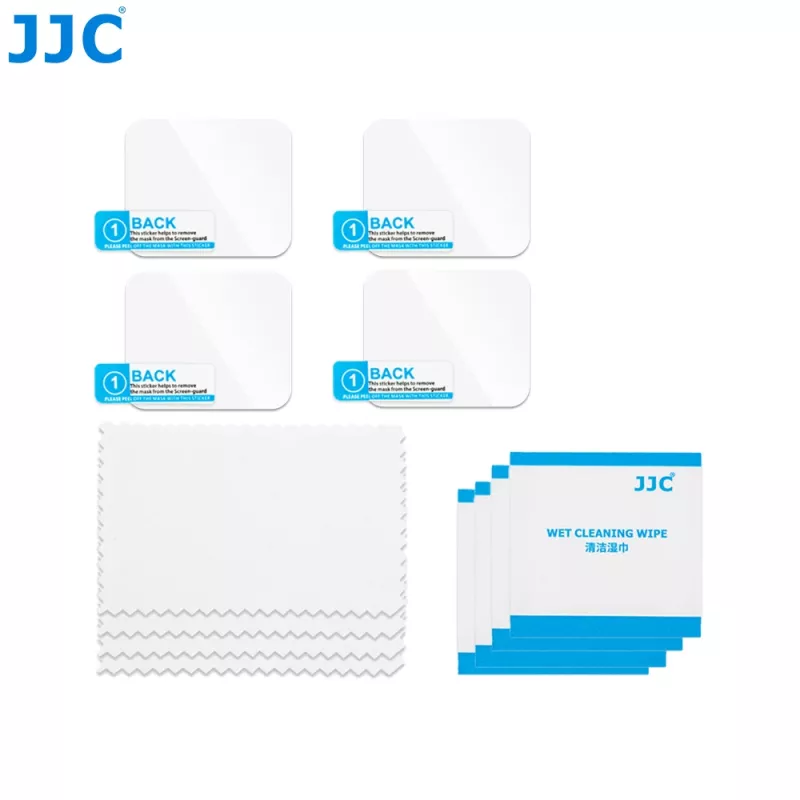 JJC 4x Protetor de Ecrã de Vidro Temperado para LCD do Gimbal DJI RS 3 / RS 3 Pro / RS 4 / RS 4 Pro