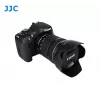 JJC Para-Sol para Canon EW-73B - Forma de Tulipa Encaixe de Baioneta - Preto