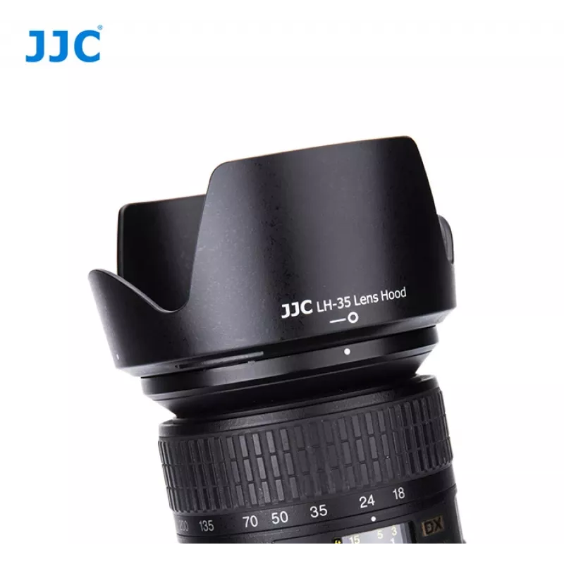 JJC HB-35 Para-Sol para Nikon Nikkor 18-200mm f/3.5-5.6G ED VR / VR II