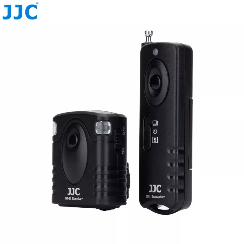 JJC JM-D2(II) Disparador remoto sem fios para Panasonic Lumix S9, G100D e outros