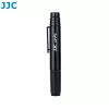 JJC Caneta de limpeza de lentes com ponta de carbono e escova retrátil para objetivas de câmara