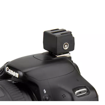 JJC Adaptador de sapata quente Sony Alpha para ISO 518 padrão com ligação PC-Sync