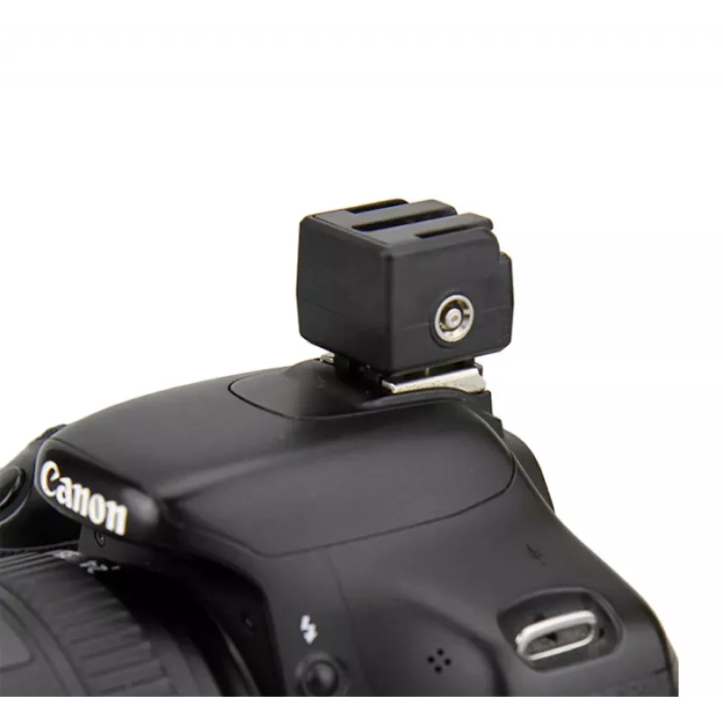 JJC Adaptador de sapata quente Sony Alpha para ISO 518 padrão com ligação PC-Sync